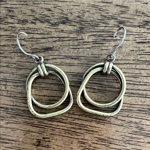 Gold-Toned Hoop Earrings